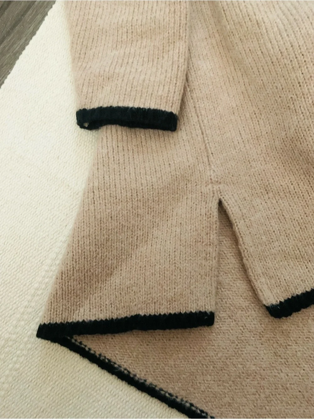 Vintage Tintin & Snowy Milou Sweater Comic Cartoon Character Wool Embroidered